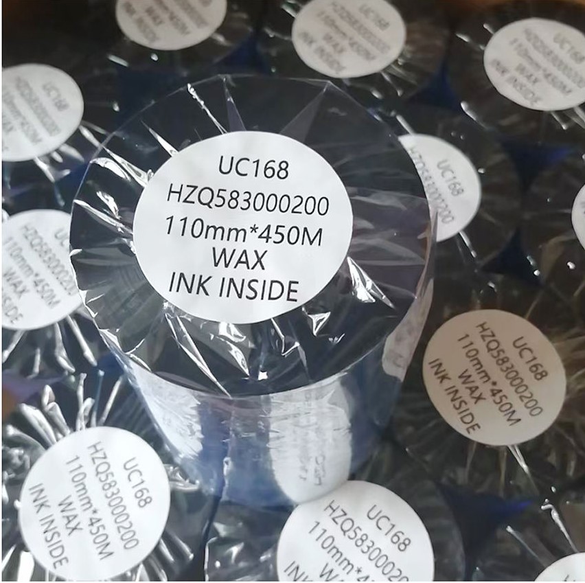 Mực in mã vạch wax 110mm x 300m