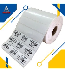 Decal giấy in mã vạch