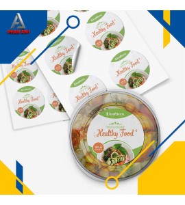 Decal in màu nhãn thực phẩm