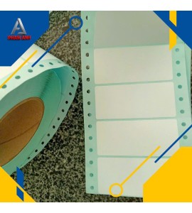 Decal nhám đế xanh