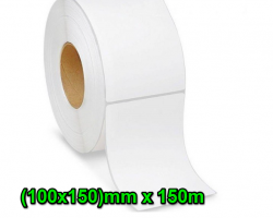 Decal Trắng Quấn Cuộn (100x45)mm x 150m, (100x70)mm x 150m, (100x100)mm x 150m.